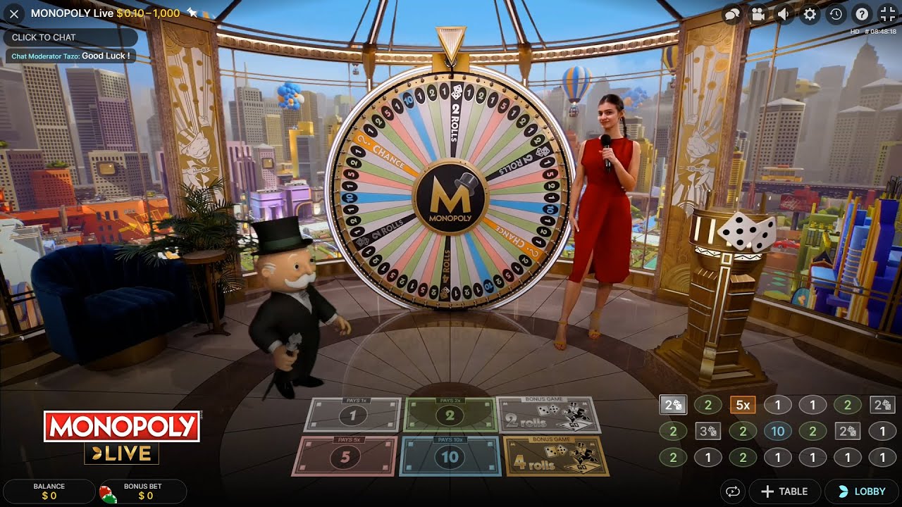 Monopoly Live Gameplay
