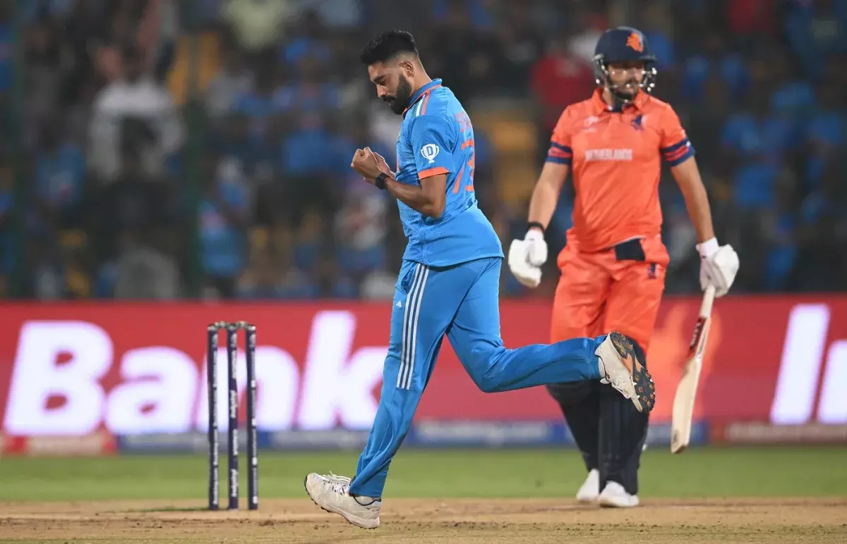 Mohammed Siraj Injury, India vs Netherlands, Cricket World Cup 2023 - 2